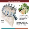 Omninmo Metal Fruit Picker Head Basket Diameter 150mm High Place