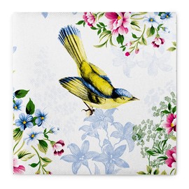 Mank GmbH Airlaid Napkins 40 x 40 cm Premium Disposable Napkin Fabric-Like and Absorbent Perfect for Weddings and Parties Pack of 50 Spring Lenz