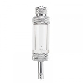 DONGKER CO2 Bubble Counter,Aluminium Alloy Single/Double Head Aquarium CO2 Check Valve for Fish Tank Aquarium