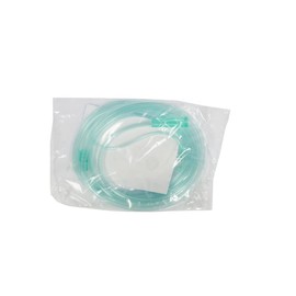 Soft Nasal O2 Cannula for Adults - 7 Feet Length, Non-kinking, Non Latex - Pack of 5 Adult Sized