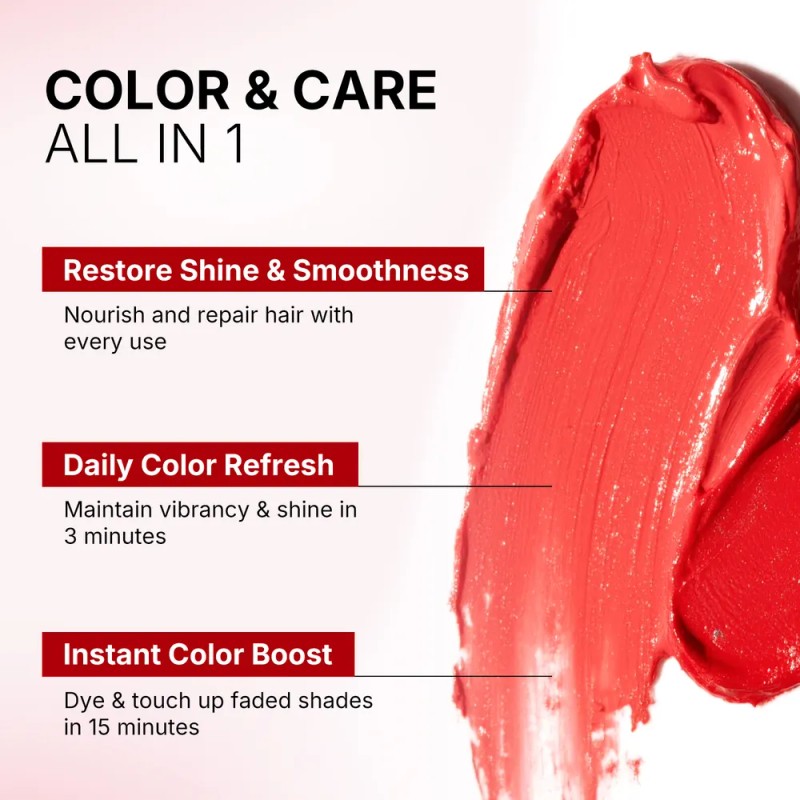 Karseell Mascarilla Reparadora Para El Cabello Rojo+ Aceite