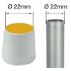 Lifeswonderful - 4 pcs Domed Furniture Feet - Ideal for
