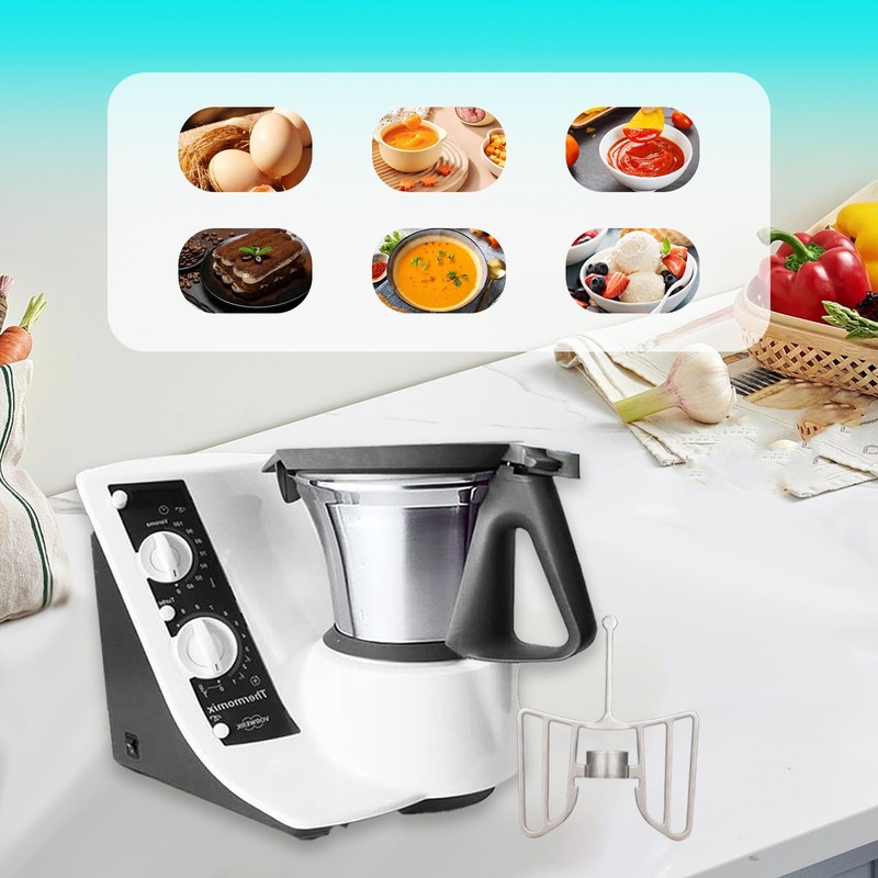 Edelstahl Schmetterlings Mischaufsatz für Thermomix TM21