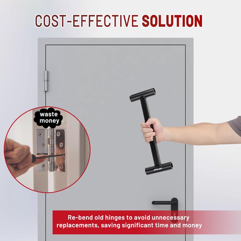 Hinge Adjustment Tool, Double Head Long Handle Hinge Bender, Heavy