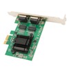 TXA108 82571 2 RJ45 Port Gigabit Network Card PCI Ex1