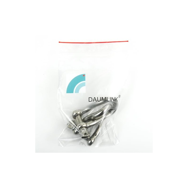 DAUMLINK® Aisi 316 Stainless Steel Twisted Round Shackles for Connecting