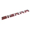 1x Sierra Emblem Nameplate Letter Decal Car Badge Compatible with