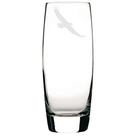 Eagle Engraved Hi-Ball Glass, Eagle Gift, Bird Glass, Gift for Women, Gift for Men