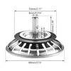 2 Pack Kitchen Sink Plug Strainer Stainless Steel Strainers Sink