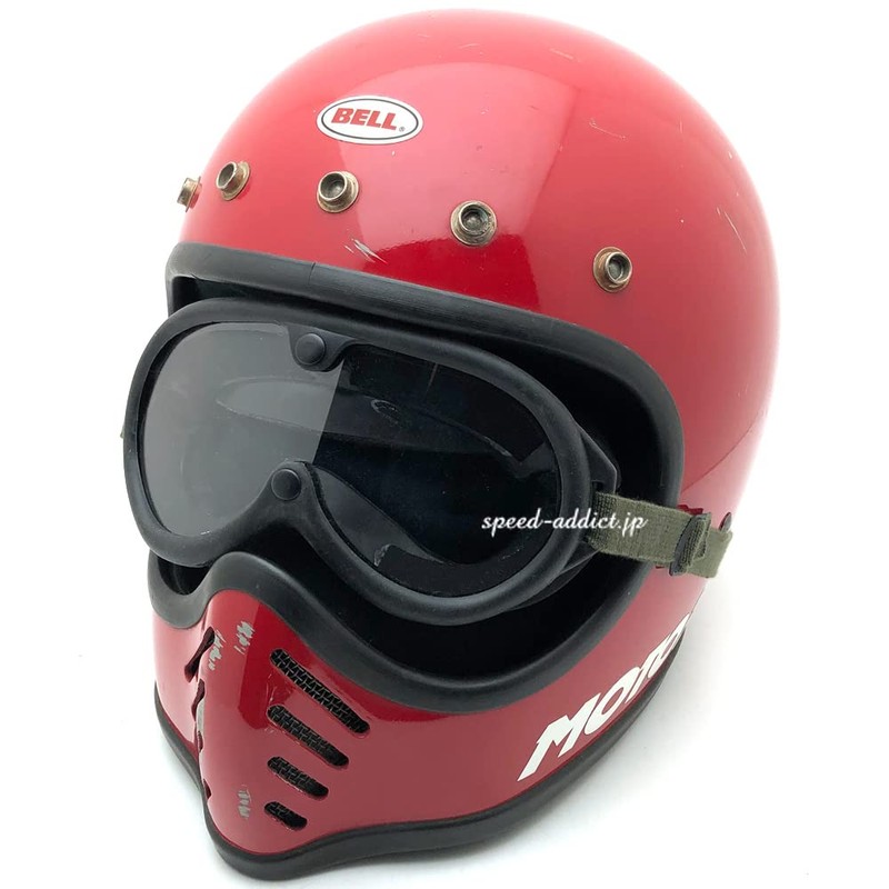 SPEED ADDICT 70's Vintage Military Goggles, Black