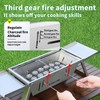 Small Barbecue Grill Outdoor Stainless Steel Grill Charcoal BBQ Grill