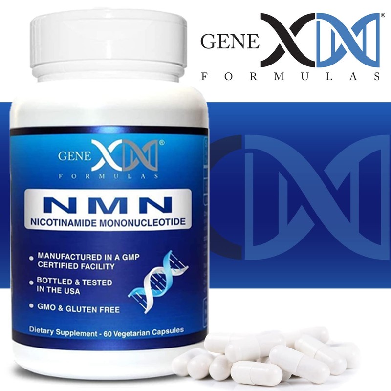 Genex Formulas NMN 250mg - Stabilized Form (60 Capsules), 99%