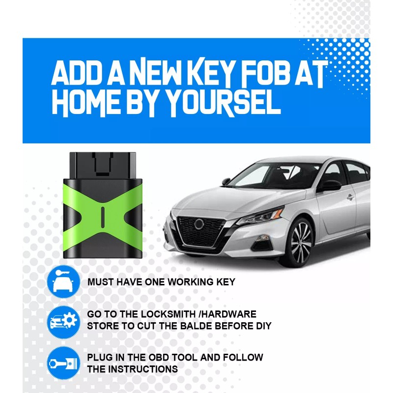 AUTOKEYMAX 2 DIY Program,Smart Flip Car Key Fob For 2011