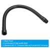 PATIKIL 13 Inch Microphone Gooseneck, 5/8-27 Thread Metal Universal Hose,