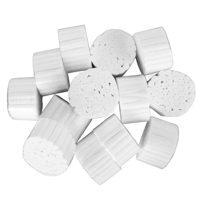 1000Pcs Dental Cotton Rolls Proper Size Highly Absorbent Shape Keep