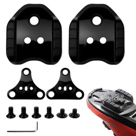 LPZMPZ Compatible with Shimano SPD Plate Adapter SM-SH41 Bicycle Shoe Cleats for Road Bike MTB Pedals 3 Hole Plates Bicycle Pedal Adapter Cleats Converter