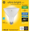 GE Ultra Bright LED Light Bulb, 120 Watt, PAR38 Outdoor