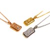 Juraice Hawaiian Jewelry Necklace Plate Scroll Wave Stone Cubic Zirconia