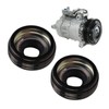 10 Pcs AC Compressor Shaft Seal Rubber Air Conditioning Shaft