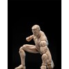 1/12 Scale Male Action Figure,6inch Male Flexible Muscular Strong Miniature