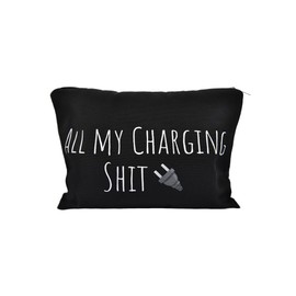 Charger Cable Storage Bag Travel Pouches for Toiletry Purse Change Bag for Coin Cash Charging Cord Block Pouch Lipstick Cosmetic Bags for Purse Portable Charger Organizer Bags Money Pouch with Zipper