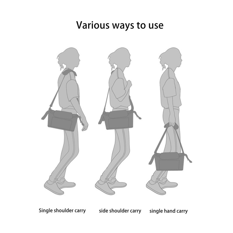 Baby Stroller Hanging Bag Multipurpose Large Capacity Stylish Lightweight Stroller