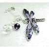 Dragonfly Rear View Mirror Car Charm - Crystal Sun Catcher