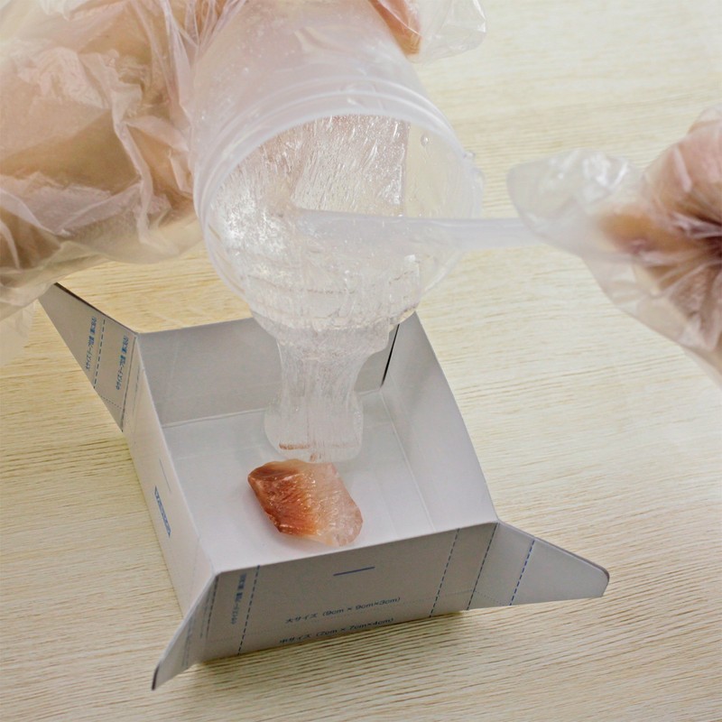 レジン道具 パジコ シリコーン用 型取りボックス 3枚入 404179 透明