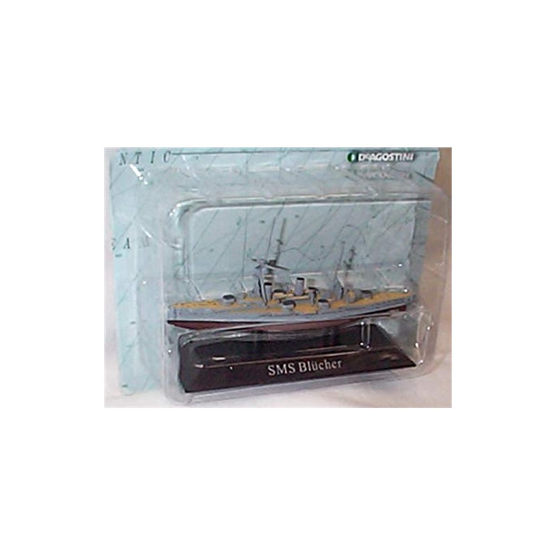 deagostini warships collection SMS blucher ship 1:1250 scale diecast model