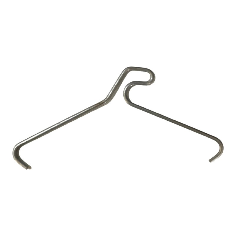 10 Pack 76mm (3") Brick Wall Hooks - Clips Hangers
