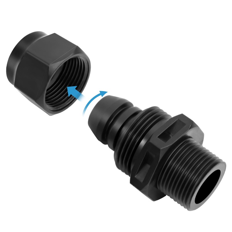 MEKILYN R0621000 Pool Spa Booster Pump Soft Tube Connectors Kit,