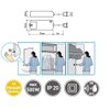 Lighting Infra Red Sensor for On/Off Switching of Kitchen Cabinet