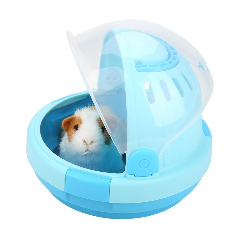 Small Portable Breathable Pet Animal Hamster Cage Case Travel Outdoors