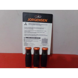 Jorgensen 3PC Wood File (1/2", 3/4", 1")