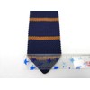 F NODE Knit Tie, Narrow Tie, Sword Tip, Striped, Navy