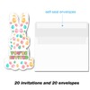 Easter Invitations with Envelopes Set of 20 Easter Egg Hunt