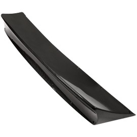 KUAFU Carbon Fiber Style Spoiler Compatible with 2003-2008 Nissan 350Z Z33 2-Door JDM RB Style Rear Trunk Spoiler Lid Wing Lip