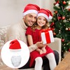 hllonn 2 Set Santa Beard and Hat - Removable Xmas