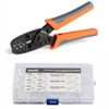 IWISS Flat Terminal Sleeve Male and Female 270-Piece Set for