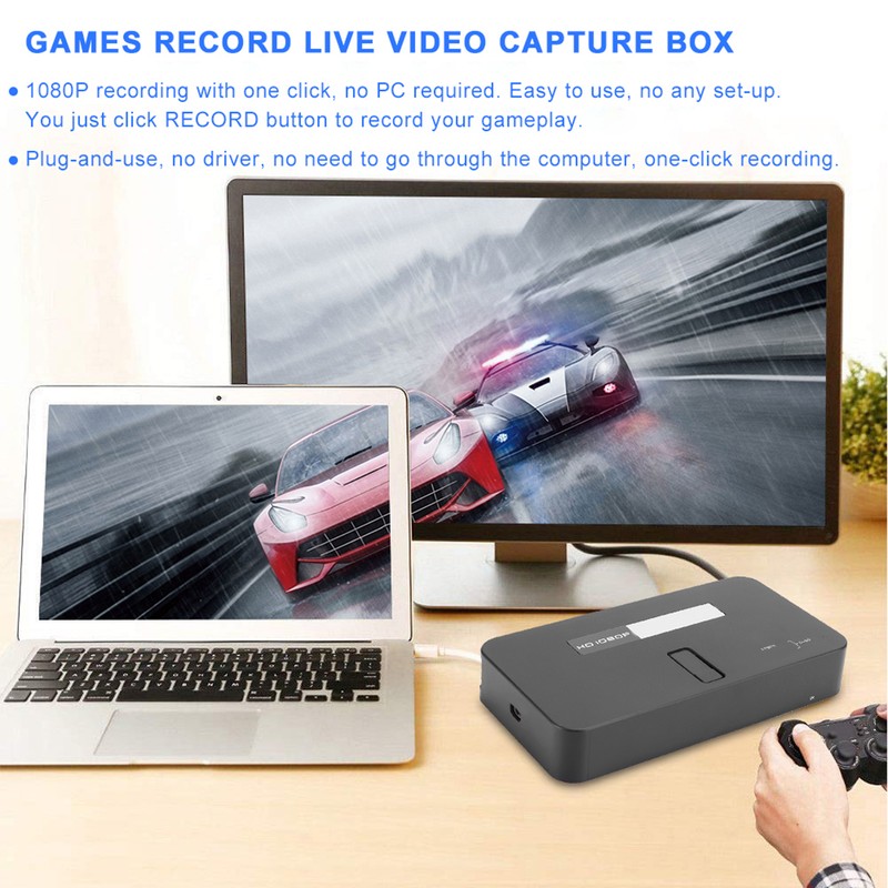 High Definition Games Record Live Video Capture Box Computer USB