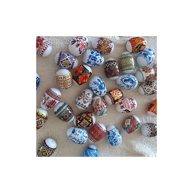 7 Embroidered Ukrainian Easter Egg Decorating Wraps