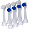 Cybersonic Classic Compact Replacement Brush Heads, 8 Pack, Compatible with