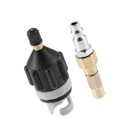 Partuto 1 Set Paddle Board Valve Adapter with America Type Push Inflatable Nozzle for Compressor Paddle Board Dinghy Stand Up Paddle Board Inflatable Boat Replacement