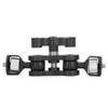 Double Ball Head Mount Adapter, 1/4in 360 ° Rotatable Magic