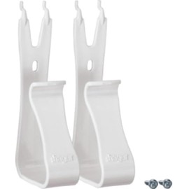 Hager Multimedia-Gerätehalter 2-teilig Kst.st VZ02MM (1Paar)