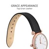 WOCCI 20mm Grace Watch Band for Ladies, Top Grain Leather,