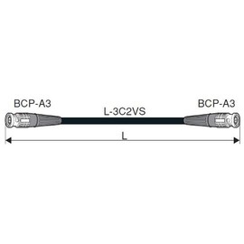 CANARE BNCケーブル(10m) D3C10A-S