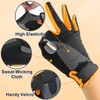 CubePlug Breathable Padded Full Finger Motorcycle Gloves Full Finger Gloves