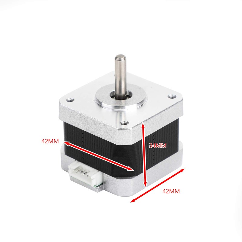 Areyourshop 3D Printer 42-34 0.8A X/Y/Z-axis Stepper Motor for 3D