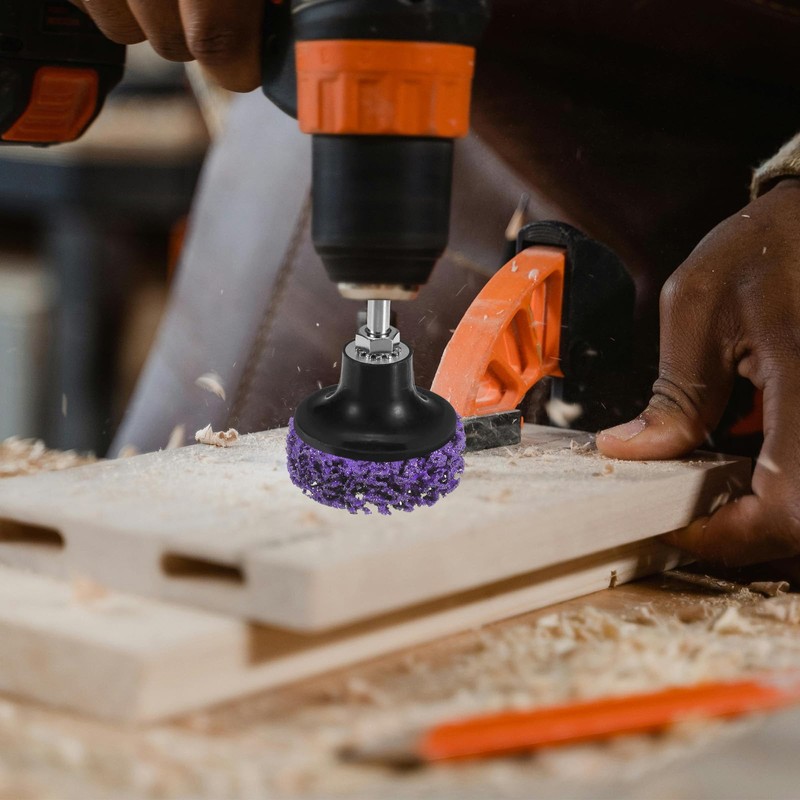 sourcing map 3Pcs 2" Disc Pad Holder Quick Change Discs